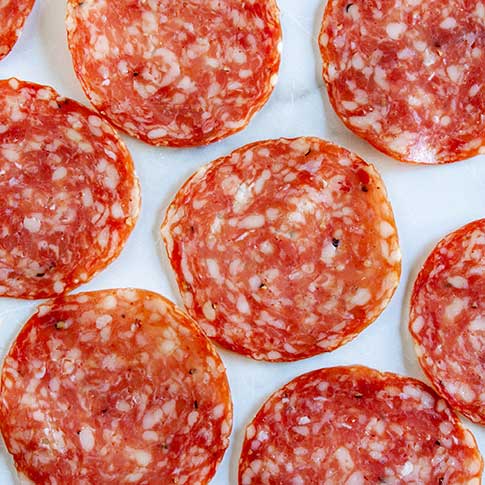 Milano Salami - Sliced