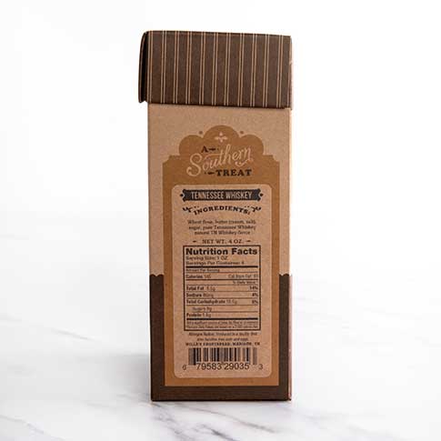 Tennessee Whiskey Shortbread in Gift Box