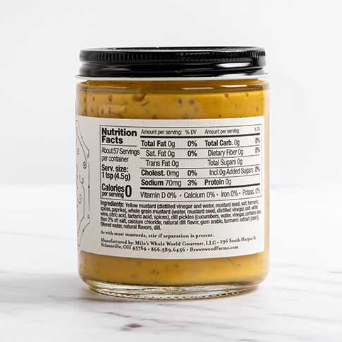 Dill Pickle Mustard