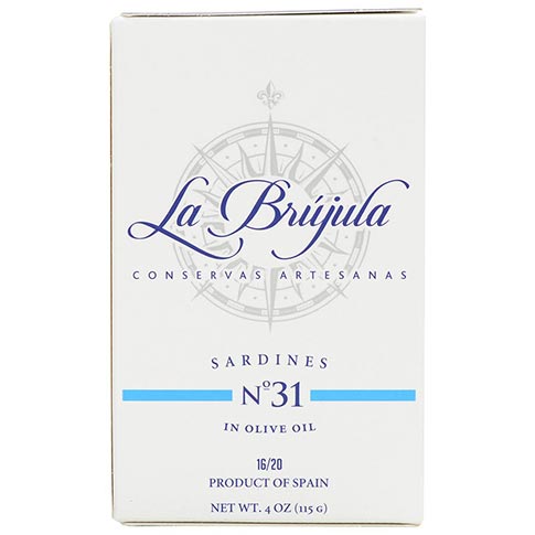 La Brujula Sardines in Olive Oil